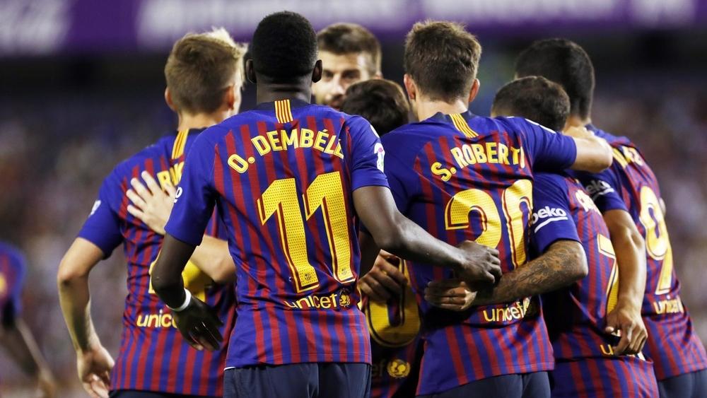 برشلونة يستقبل الصاعد ويسكا