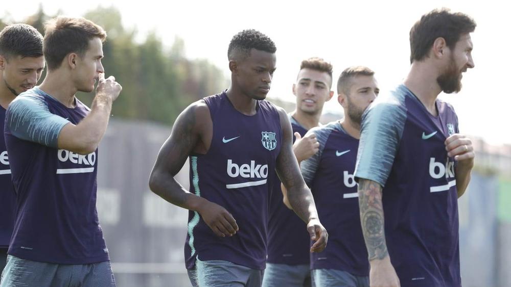 برشلونة يخوض تدريبه الأخير قبل فترة الراحة