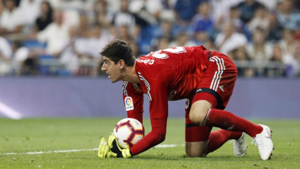 لوبيتيجي يمنح كورتوا الظهور الثاني أمام بلباو