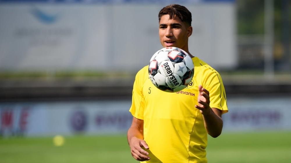 حكيمي احتياطي مجدداً مع بوروسيا دورتموند