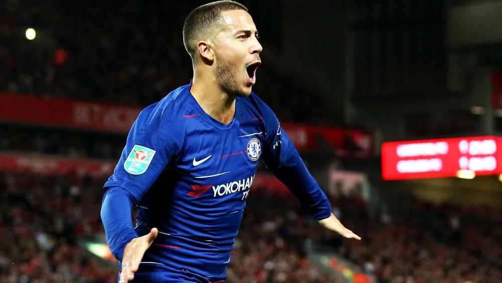 هازارد يلمح برغبته في ريال مدريد