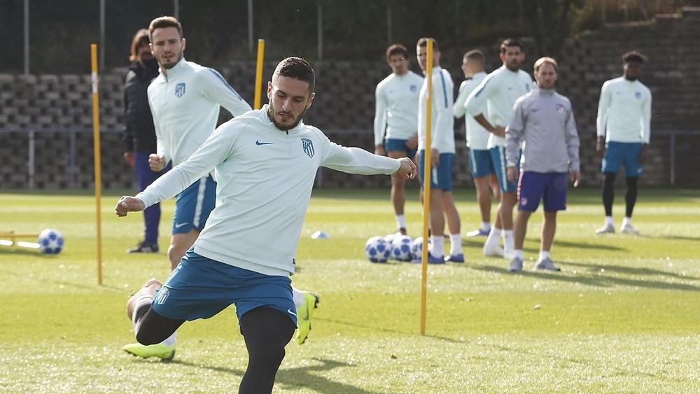 أتلتيكو مدريد يُنهي استعداداته لمواجهة دورتموند