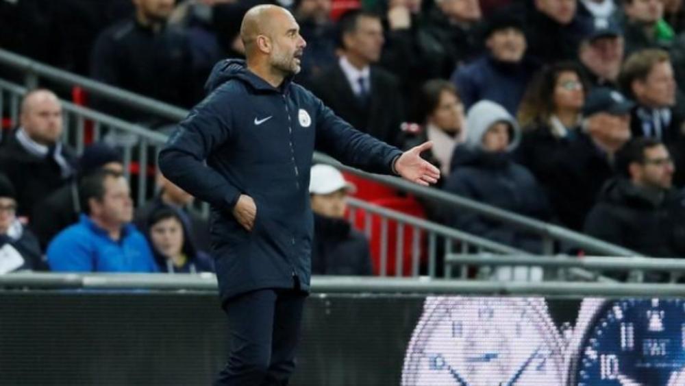 جوارديولا: أرضية ويمبلي "السيئة" أنقذتنا ضد توتنهام