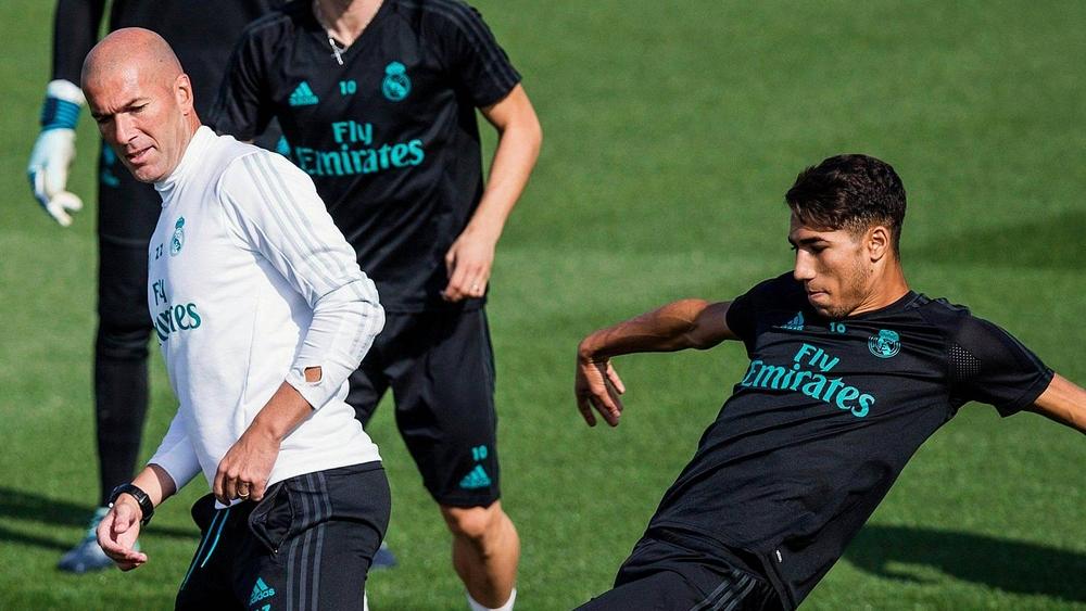 حكيمي يتحدث عن رحيل زيدان، وكريستيانو، ولوبيتيغي