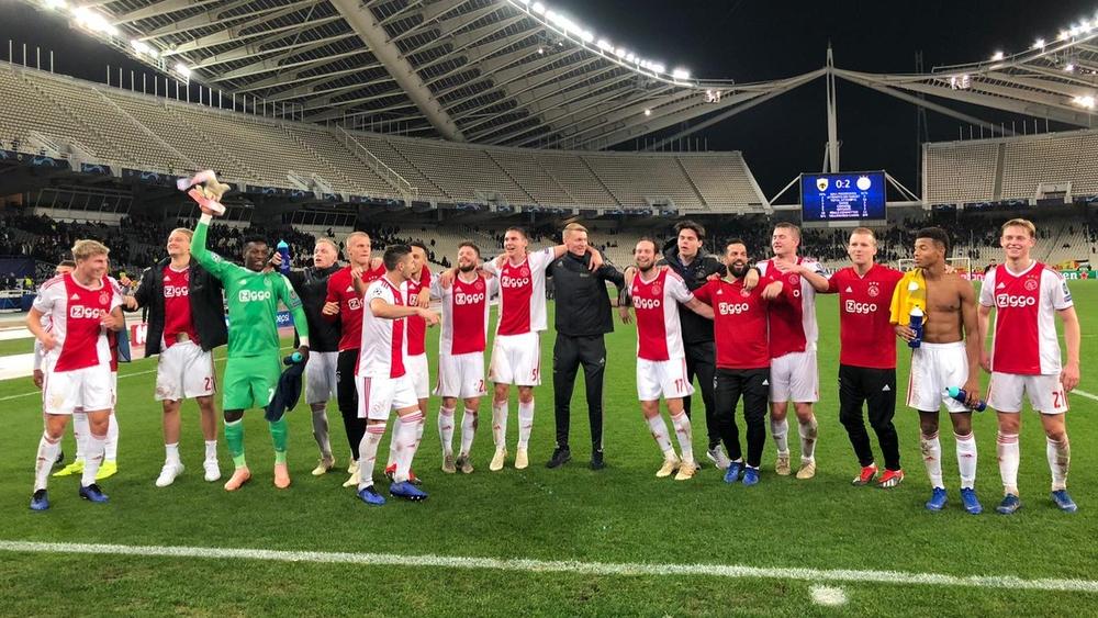 أياكس ولاعبوه المغاربة إلى ثمن نهائي دوري أبطال أوروبا