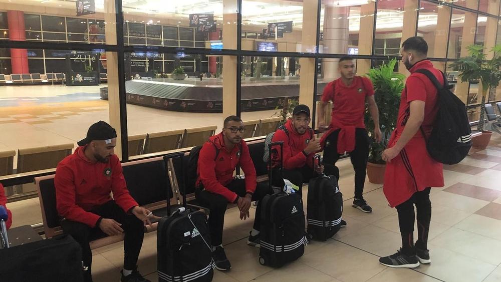 بعثة المنتخب الوطني للكرة الشاطئية تصل إلى "شرم الشيخ" للمشاركة في بطولة إفريقيا