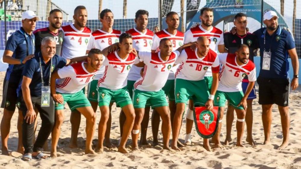 المنتخب الوطني يبلغ نصف نهائي كأس أفريقيا للكرة الشاطئية