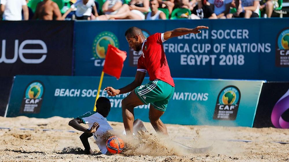 هزيمة مذلة للمنتخب الوطني للكرة الشاطئية أمام السنغال في نصف نهائي كأس إفريقيا