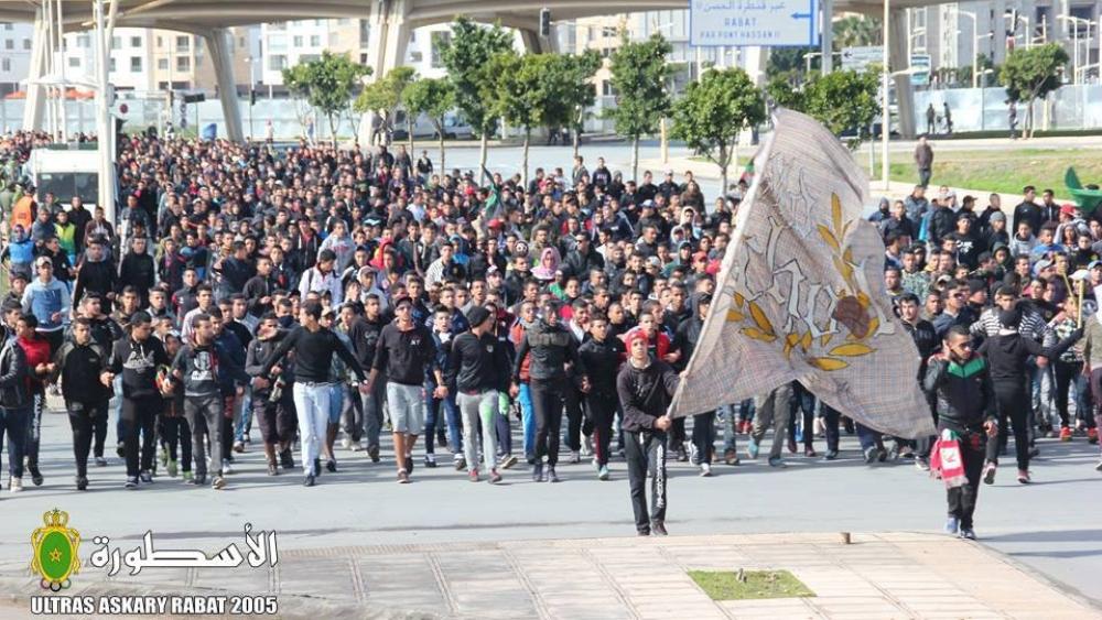 "أولتراس عسكري" تدعو الجماهير للحضور بقوة يوم الأحد، وتطلق حملة "طْفِي_لمْشْقُوفْ"