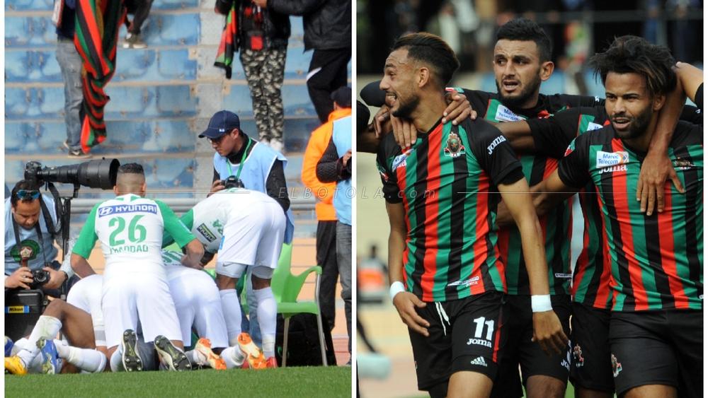 المواجهات المباشرة تُرجِّحُ كفة الرجاء وأكبر انتصار يعود إلى الجيش