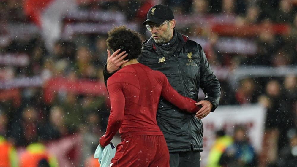 كلوب: صلاح صاحب الفضل في منافسة ليفربول على البريميرليج