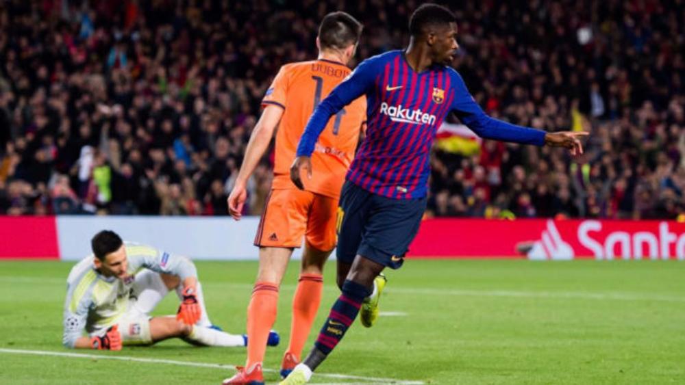 برشلونة يكشف عن فترة غياب عثمان ديمبيلي