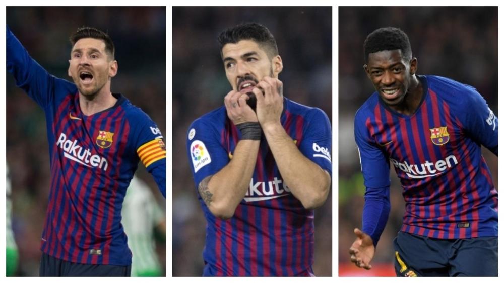 أزمة في برشلونة، الإصابات تضرب ثلاثي النار