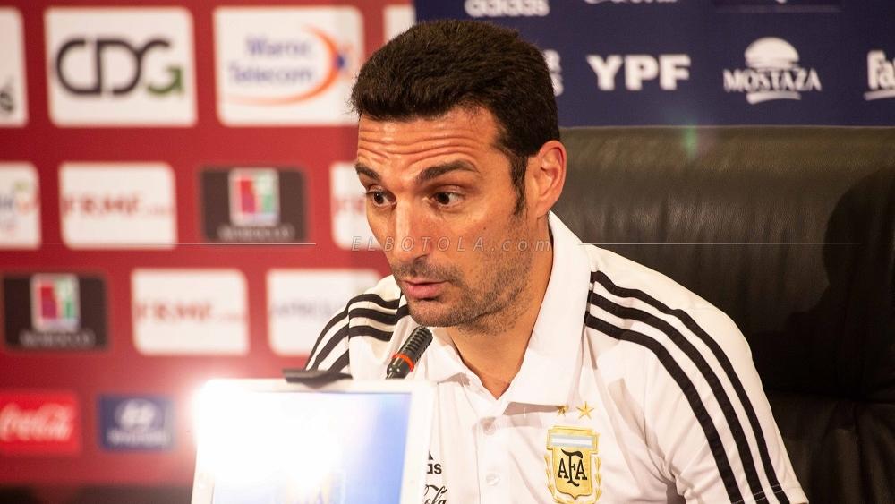 سكالوني: "المنتخب المغربي قوي وسعيد بانتصارنا اليوم في ظل ظروف المباراة الصعبة"