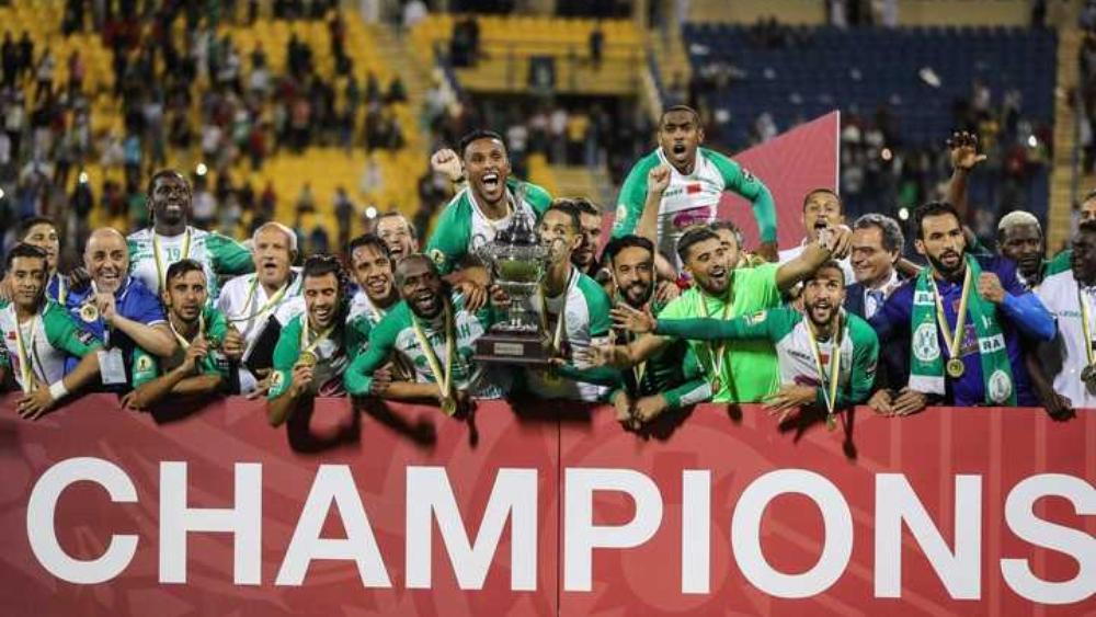 الملك يهنئ فريق الرجاء بعد تتويجه بالسوبر الأفريقي