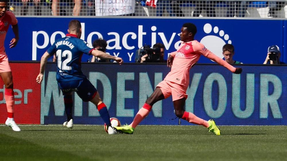 بدلاء برشلونة يكتفون بالتعادل أمام هويسكا