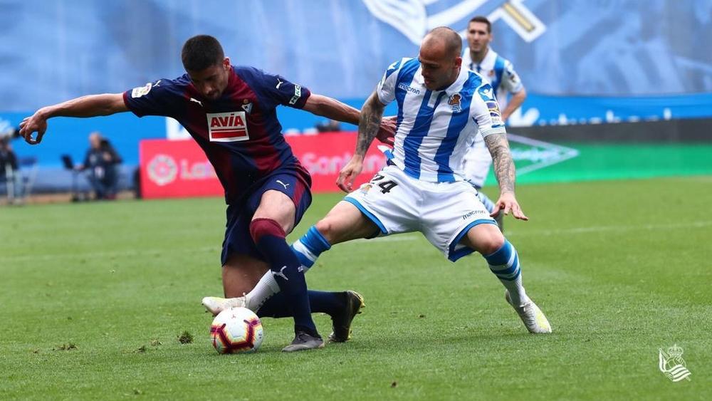 إيبار يفرض التعادل على ريال سوسييداد في الليجا