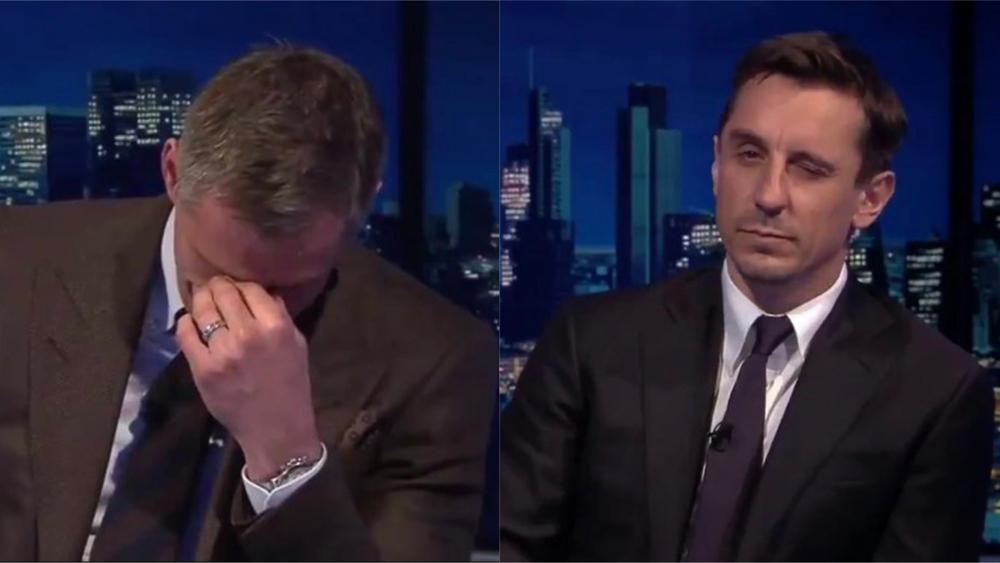 نيفيل يطلب تفويت اليونايتد للديربي نكاية في ليفربول، وكارجير ينفعل