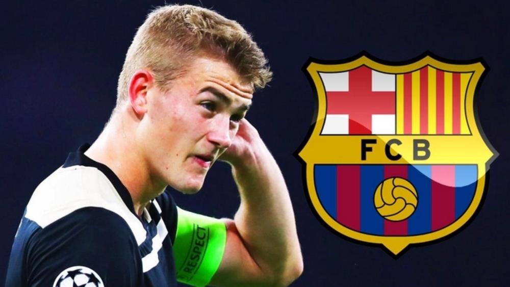 برشلونة يمر للسرعة القصوى للفوز بتوقيع دي ليخت