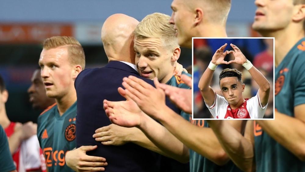 لاعبو أياكس ومدربهم: اللقب '34' هدية لنوري