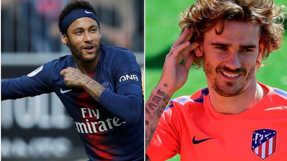 موقف جريزمان يشعل السوق ويفتح باب رحيل نيمار للريال