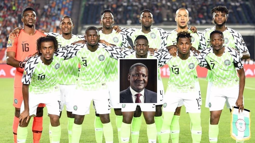 أغنى رجل في أفريقيا يحفز لاعبي نيجيريا بمنحة كبيرة قبل مواجهة الجزائر