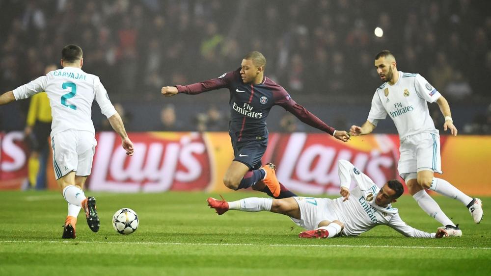 نيمار ومبابي سيغيبان عن باريس سان جرمان أمام ريال مدريد