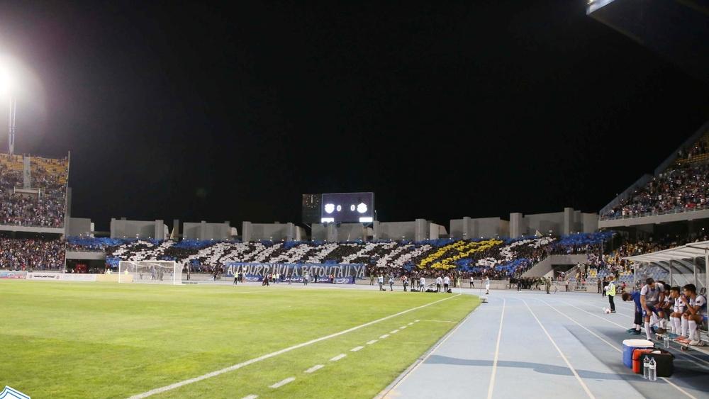 "هيركوليس": "المجموعة ستقوم بتيفو سيغطي جنبات الكورفا لوكا للدفع باللاعبين للفوز على الحسنية"