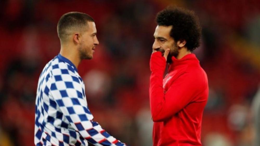 هازارد: "صلاح وفان دايك وماني هم من يستحقون الفوز بالكرة الذهبية"