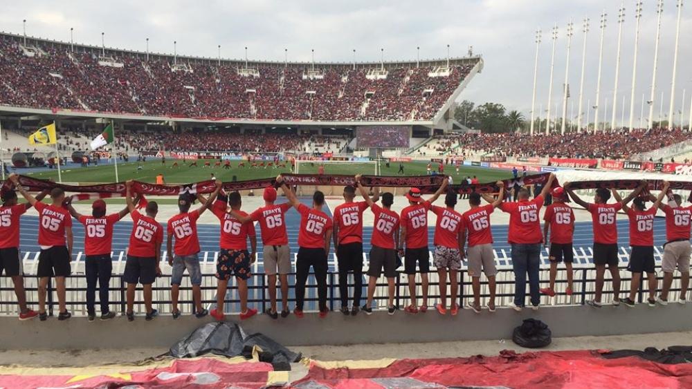 الدخول بـ"المجان" للجماهير الودادية خلال مواجهة إتحاد العاصمة الجزائري