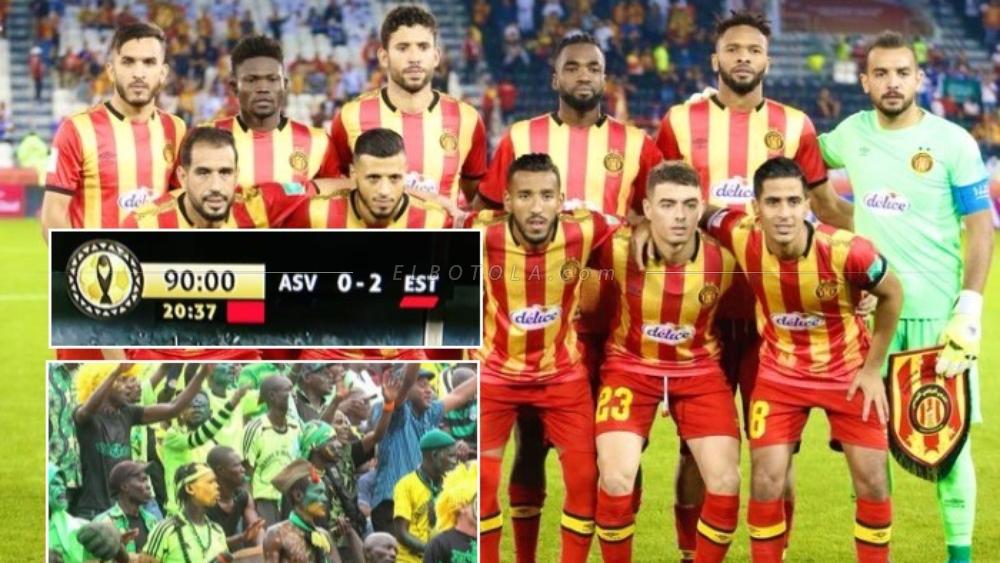 الحكم يُضيف 20 دقيقة كوقت بدل الضائع في مباراة فيتا كلوب والترجي التونسي!