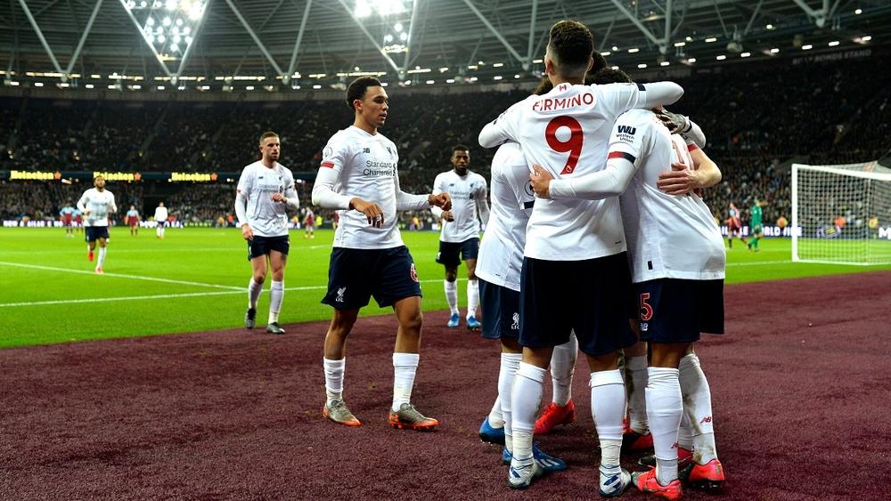 ليفربول يهزم وست هام و"يُغرد" في الصدارة بفارق 19 نقطة عن المان سيتي