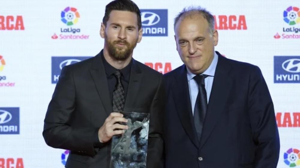 رئيس الليجا: "تأثير رونالدو بعد رحيله شبه معدوم.. وميسي مختلف وهو الأفضل في تاريخ كرة القدم"