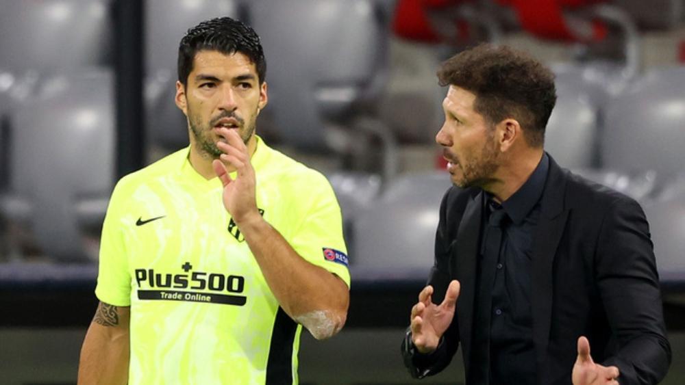 سيميوني: "الفضل يعود لسواريز في تطور أدائنا الهجومي"