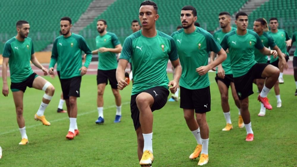 "الأسود" يجرون آخر حصة تدريبية استعدادا لمواجهة أفريقيا الوسطى