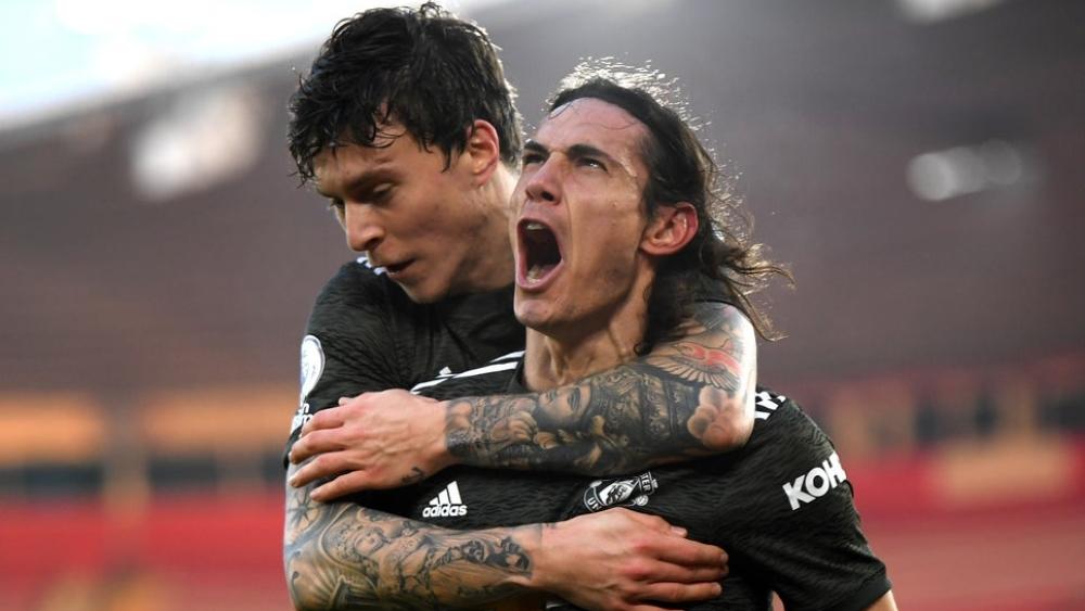 "كافاني" يقود مانشستر يونايتد للفوز على ساوثامبتون بـ"ريمونتادا نارية"