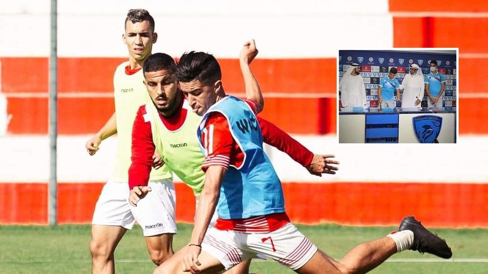 مواهب الوداد تواصل "الهجرة" .. رشوق وكريمي ينتقلان لفريق حتا الإماراتي