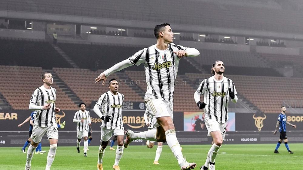 ثنائية رونالدو تقود يوفنتوس للتغلب على الإنتر وتقربه من نهائي كأس إيطاليا