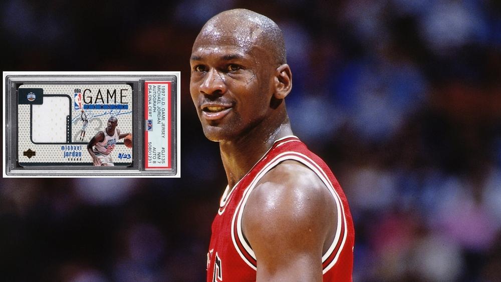 بيع بطاقة خاصة بجوردان في مزاد علني عليها توقيع "الأسطورة" مقابل أزيد من مليون دولار أمريكي!