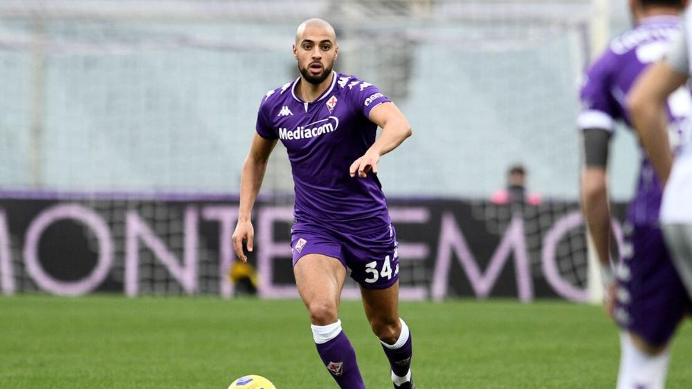 قَطعَ 83 كلم وفاقت سرعته القصوى 32 كلم في الساعة.. فيورنتينا يختار أمرابط الأفضل بدنياً الشهر الفارط