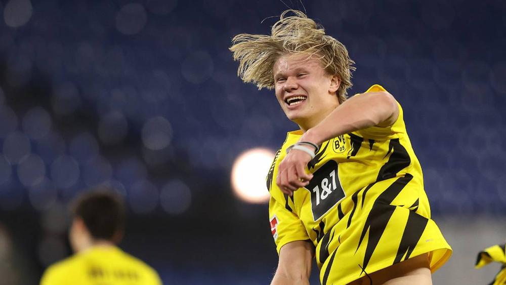 هالاند يصل للهدف رقم 100 "أسرع" من ميسي وكريستيانو