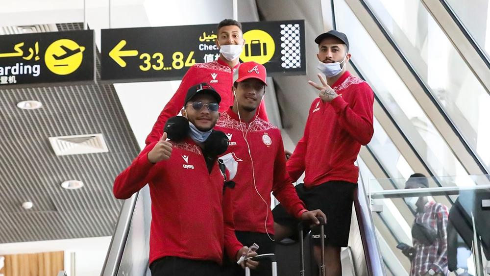 الوداد يُجري حصته التدريبية الأخيرة بالمغرب ويشد الرّحال إلى غينيا لمنازلة حوريا كوناكري