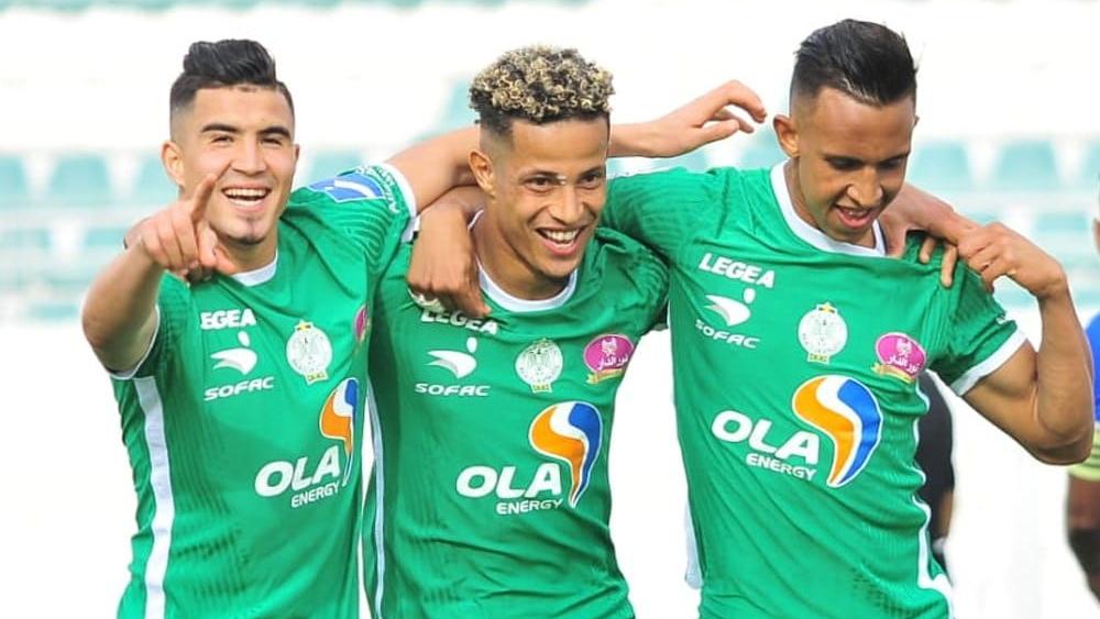 الرجاء الرياضي يواصل صدارته للدوري بـ"ثنائية" نظيفة في مرمى مضيفه سريع واد زم