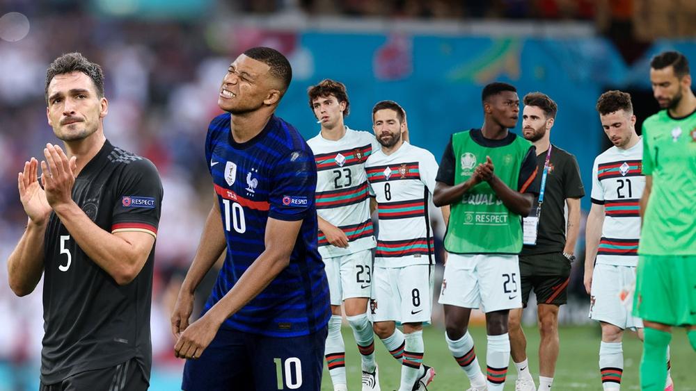 البرتغال "حاملة اللقب" وفرنسا "بطلة العالم" وألمانيا صاحبة "التتويجات الثلاثة" أبرز "ضحايا" دور الـ16 من "يورو 2020"