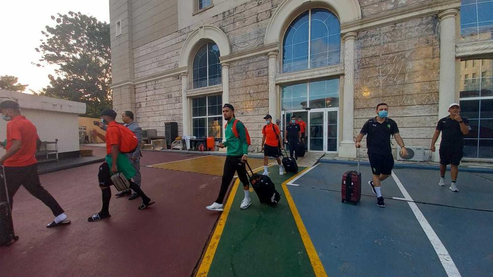 المنتخب الوطني المغربي يعود إلى أرض الوطن ويحط الرحال بالعاصمة الرباط