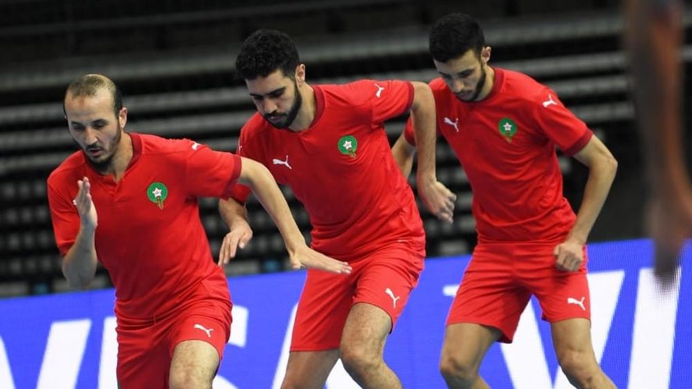 "منتخب الفوتسال" يواصل تدريباته استعدادًا لافتتاح مشواره في "المونديال" غدًا الإثنين أمام جزر سليمان