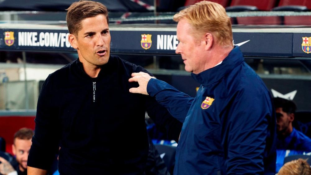 مدرب غرناطة: "حصد نقطة واحدة في الكامب نو يعد انتصارًا"