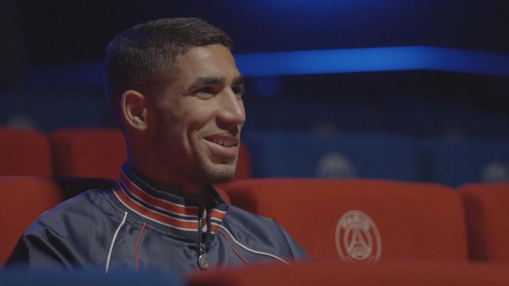 حكيمي: "فخور بانضمامي لباريس سان جيرمان الفرنسي وأسعى لكتابة إسمي في تاريخ النادي"