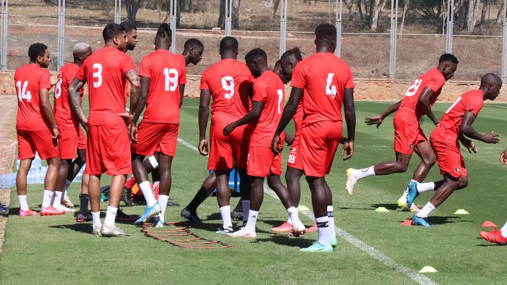 منتخب غينيا بيساو يخوض حصته التدريبية الأولى تأهبا لمواجهة المغرب في تصفيات "المونديال"
