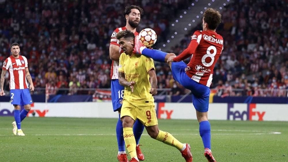 في مباراة سجل فيها جريزمان هدفين وطُرِد.. ليفربول يقهر أتلتيكو مدريد بأهداف صلاح